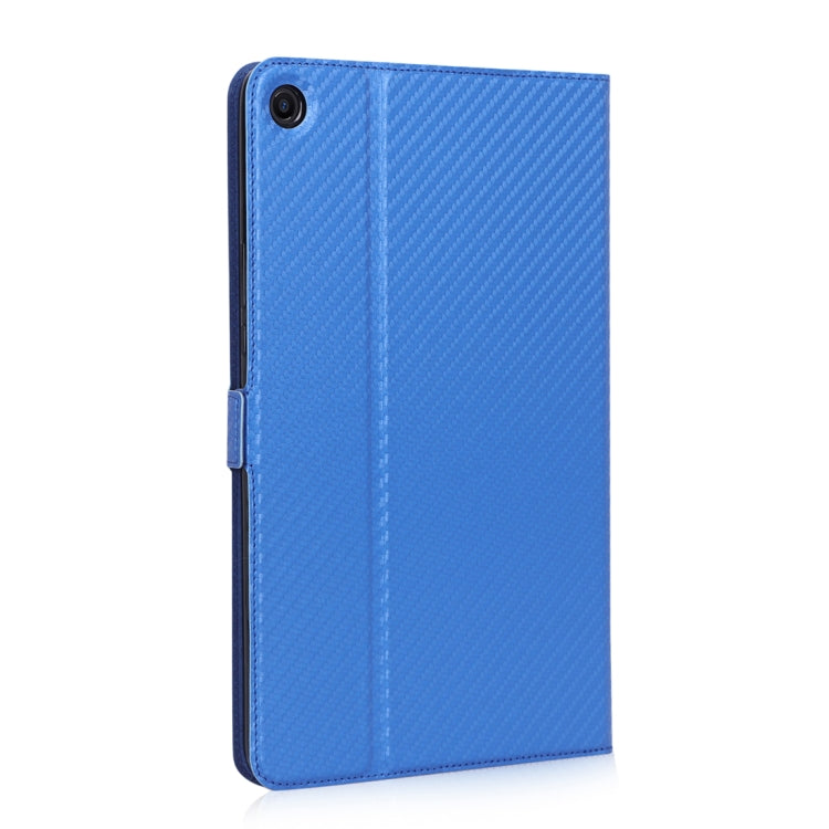 WY-1595A For Xiaomi Mi Pad 4 Plus / 10.1 inch 2018 Ultra-thin Carbon Fiber PU Leather Tablet PC Protective Cover with Multi-position Bracket Function