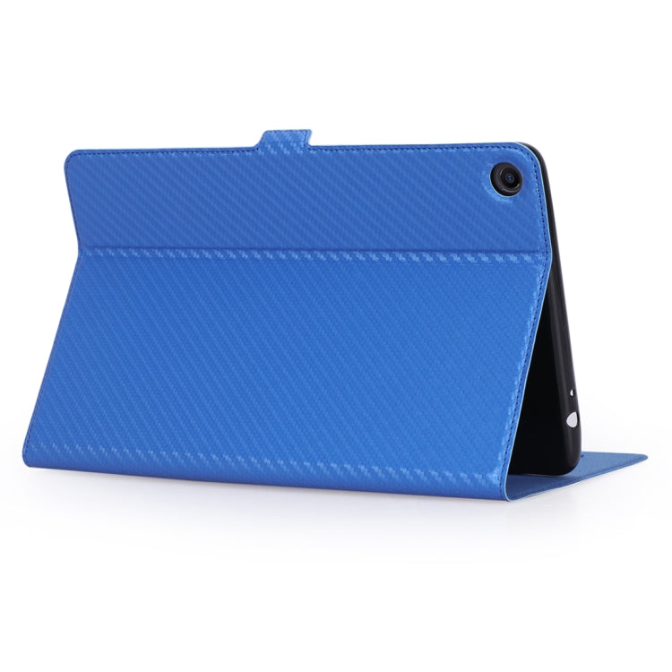WY-1595A For Xiaomi Mi Pad 4 Plus / 10.1 inch 2018 Ultra-thin Carbon Fiber PU Leather Tablet PC Protective Cover with Multi-position Bracket Function