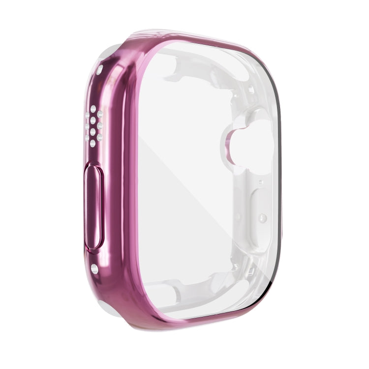 For Apple Watch 8 / 7 45mm All-inclusive Plating TPU Shockproof Case
