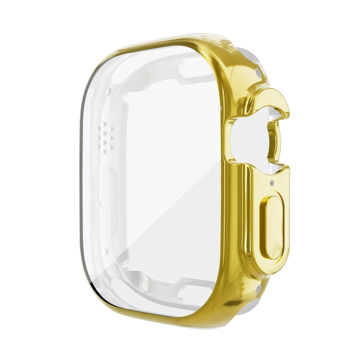 For Apple Watch 8 / 7 45mm All-inclusive Plating TPU Shockproof Case