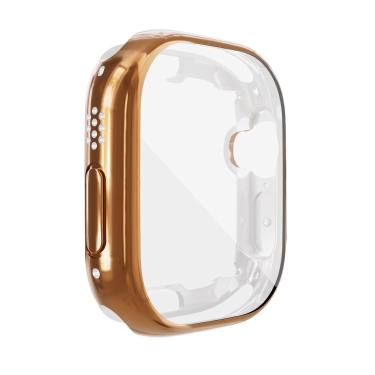 For Apple Watch 8 / 7 45mm All-inclusive Plating TPU Shockproof Case