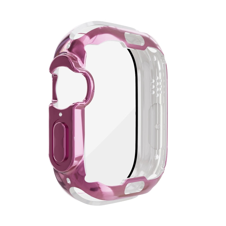 For Apple Watch 8 / 7 41mm All-inclusive Plating TPU Shockproof Case