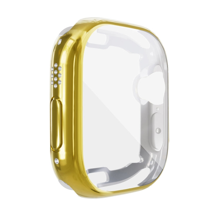 For Apple Watch 8 / 7 41mm All-inclusive Plating TPU Shockproof Case