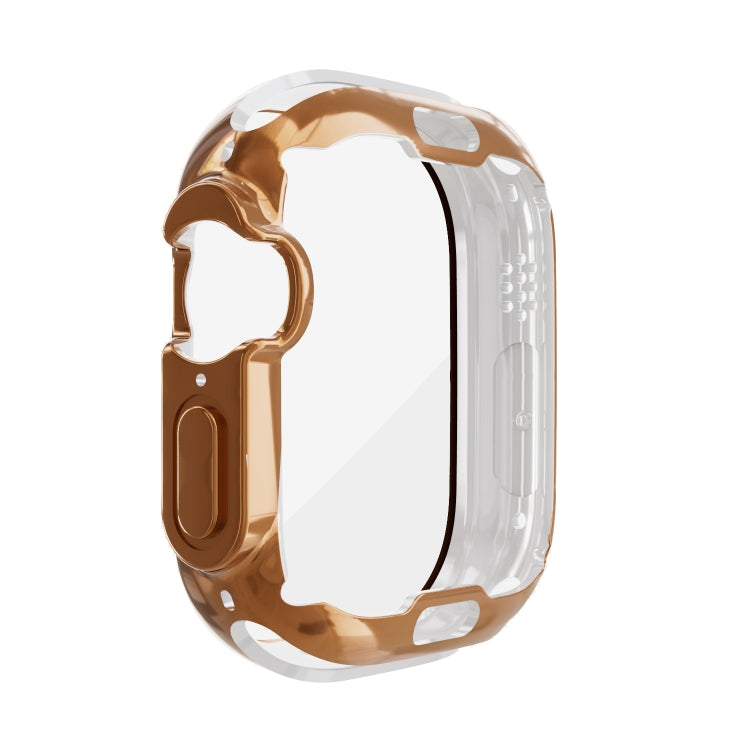 For Apple Watch 8 / 7 41mm All-inclusive Plating TPU Shockproof Case