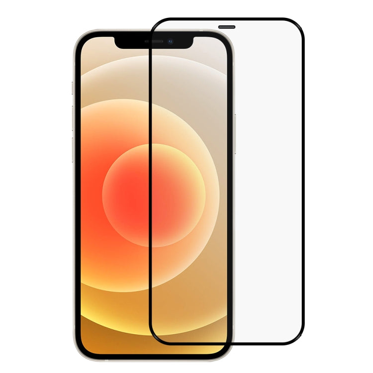 For iPhone 12 HD Dust-proof Armor Tempered Glass Film