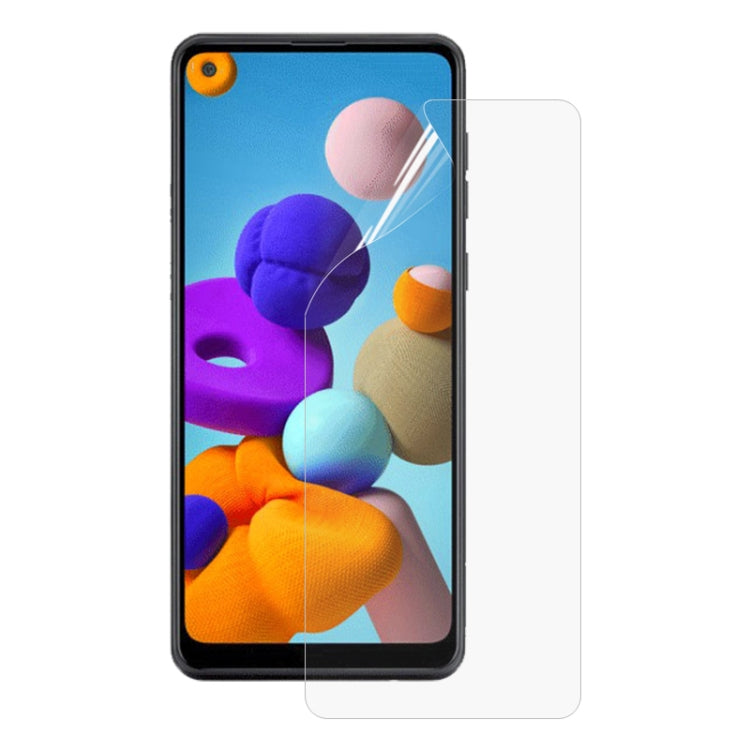 For Galaxy A21 Full Screen Protector Explosion-proof Hydrogel Film