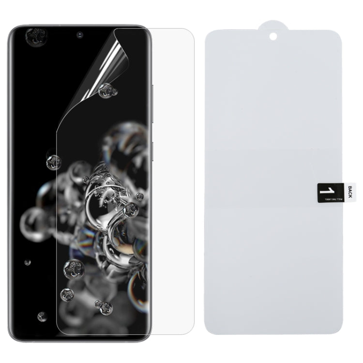 For Galaxy S20 Ultra Full Screen Protector Explosion-proof Hydrogel Film