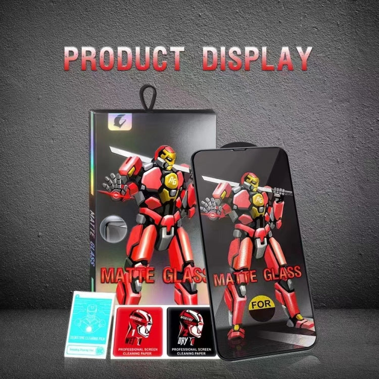 For iPhone 14 Pro Matte Armor Tempered Glass Film