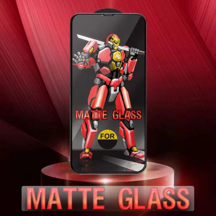 For iPhone 14 Pro Max Matte Armor Tempered Glass Film