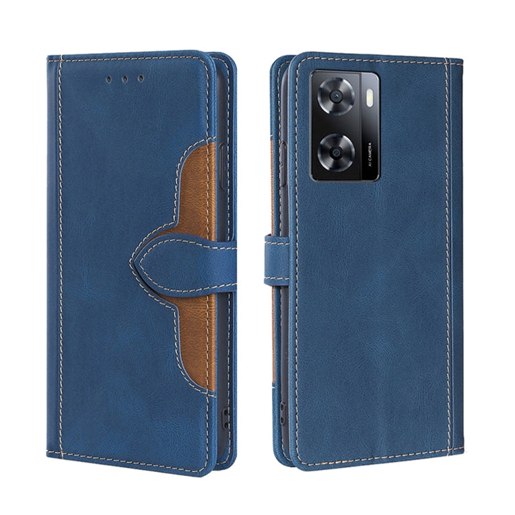 For OnePlus Nord N20 SE 4G Skin Feel Magnetic Buckle Leather Phone Case