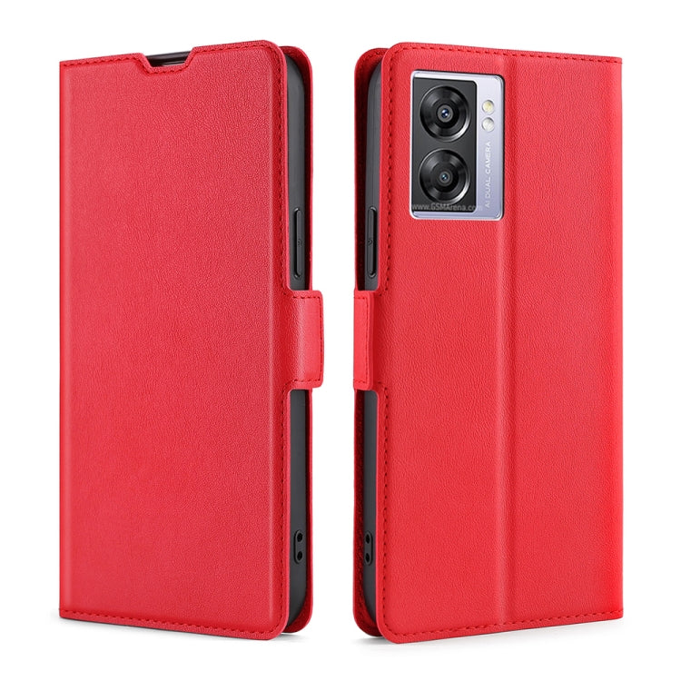 For OPPO K10 5G Global Ultra-thin Voltage Side Buckle Leather Phone Case