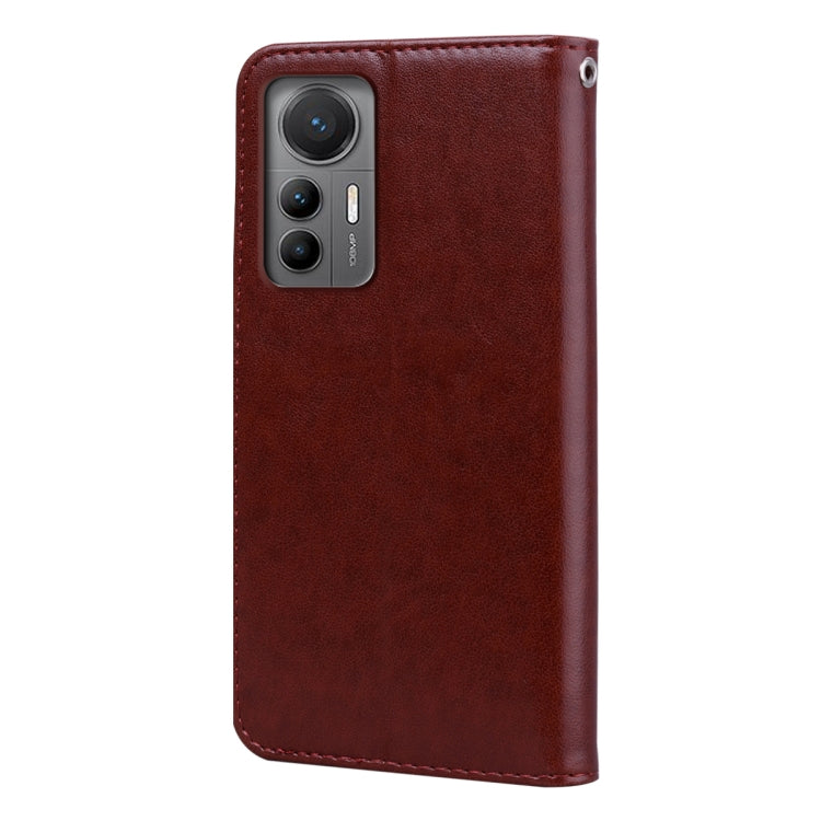 For Xiaomi 12 Lite Rose Embossed Flip PU Leather Phone Case