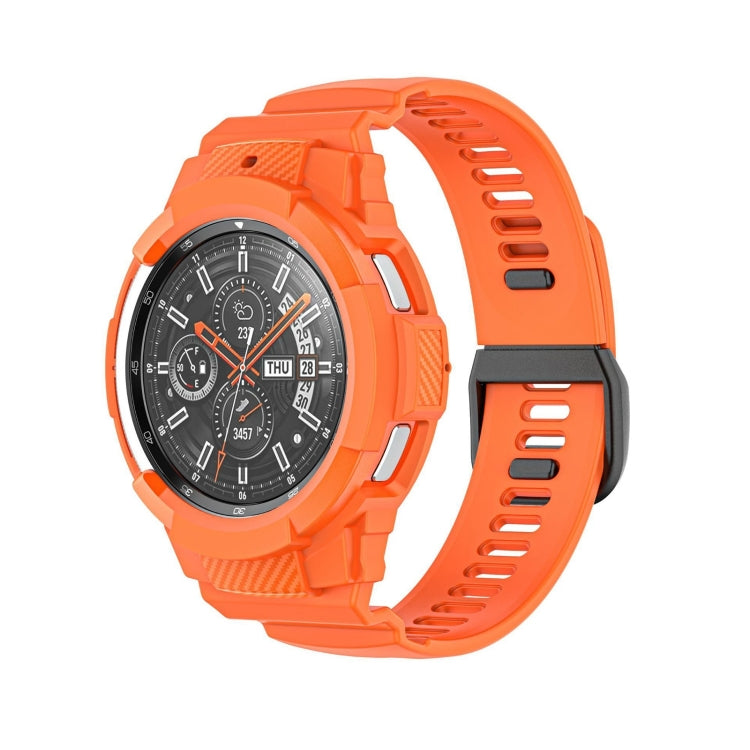 For Samsung Galaxy Watch4 Classic 46mm TPU Integrated Sport Watch Band