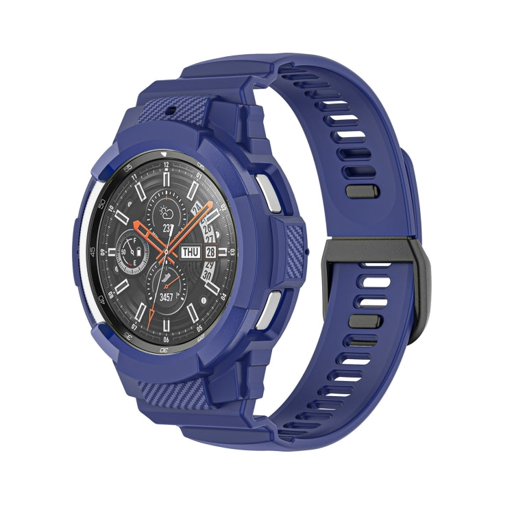 For Samsung Galaxy Watch4 Classic 46mm TPU Integrated Sport Watch Band