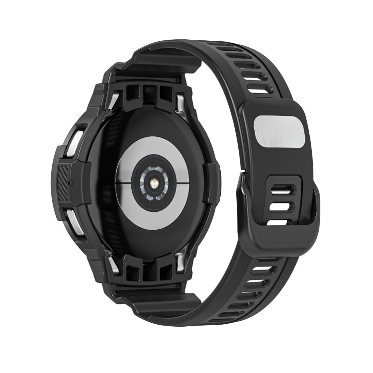 For Samsung Galaxy Watch4 Classic 46mm TPU Integrated Sport Watch Band