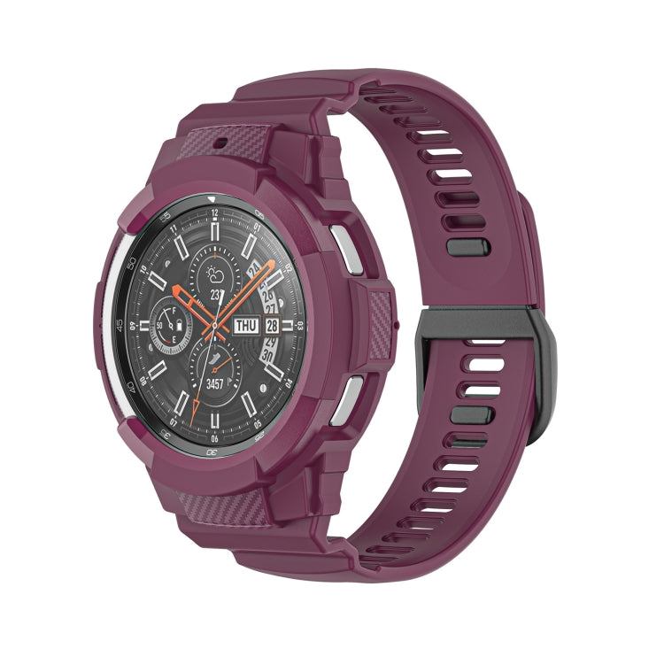 For Samsung Galaxy Watch4 Classic 46mm TPU Integrated Sport Watch Band