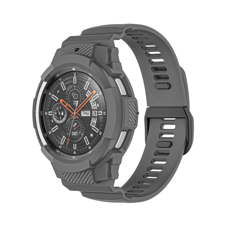 For Samsung Galaxy Watch4 Classic 46mm TPU Integrated Sport Watch Band