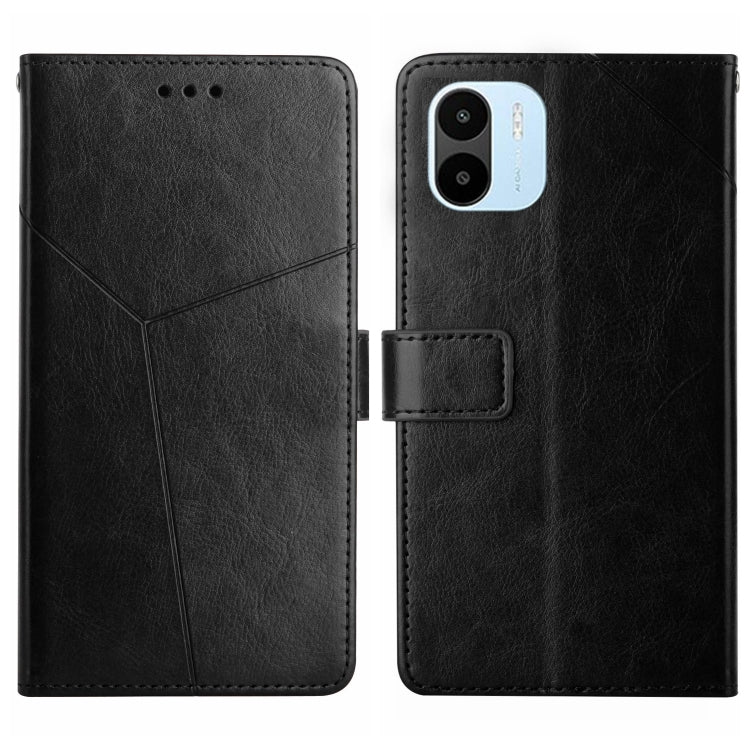 For Xiaomi Redmi A1 HT01 Y-shaped Pattern Flip Leather Phone Case