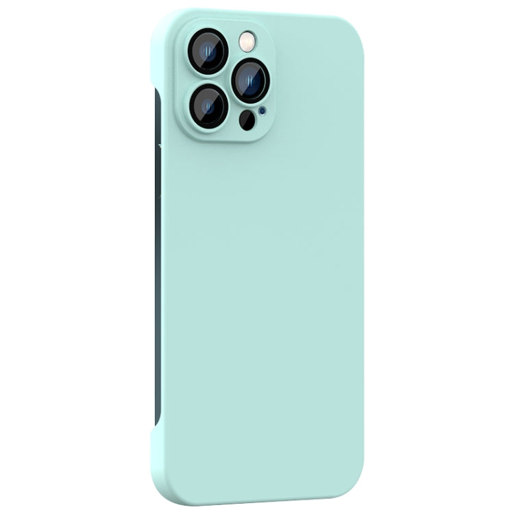 For iPhone 13 Pro Rimless PC Phone Case with Lens Film