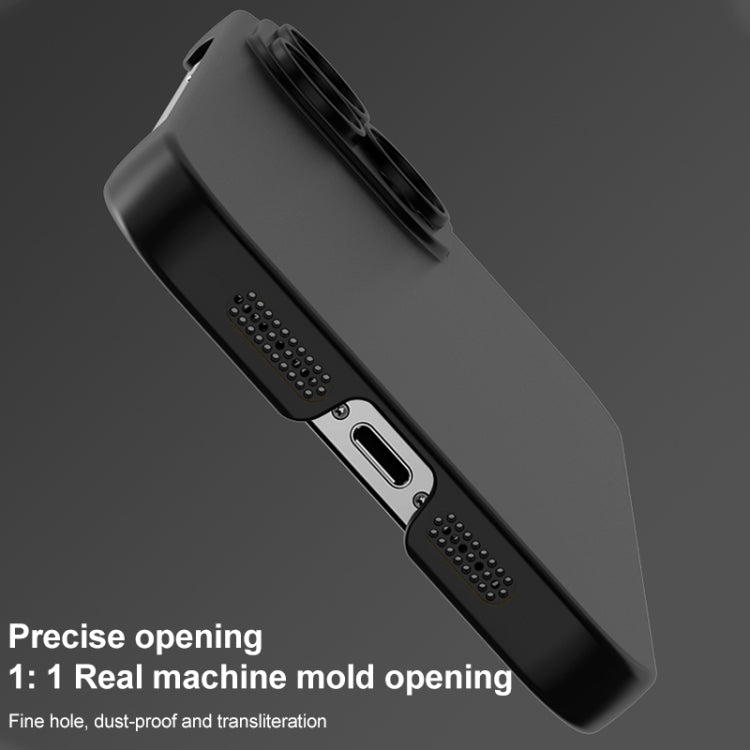 For iPhone 13 Pro Rimless PC Phone Case with Lens Film