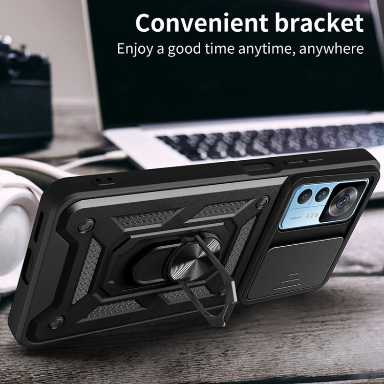 For Xiaomi 12T / 12T Pro / Redmi K50 Ultra Sliding Camshield Phone Case