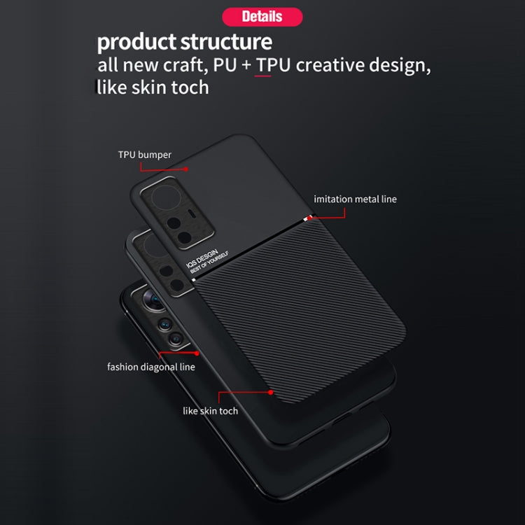 For Xiaomi 12T / Redmi K50 Ultra Classic Tilt Magnetic Phone Case