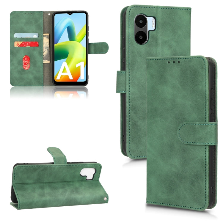 For Xiaomi Redmi A1 4G Skin Feel Magnetic Flip Leather Phone Case