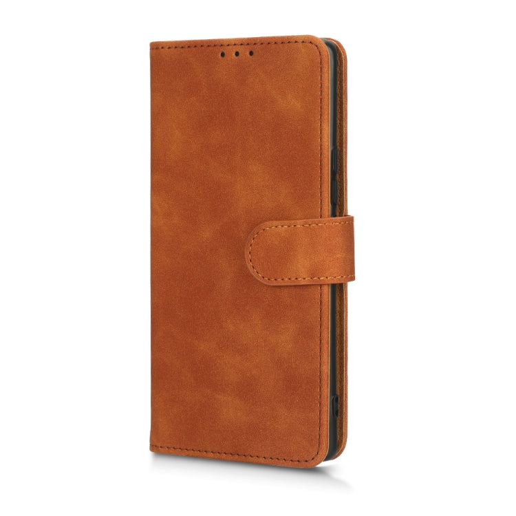 For Honor 70 5G Skin Feel Magnetic Flip Leather Phone Case