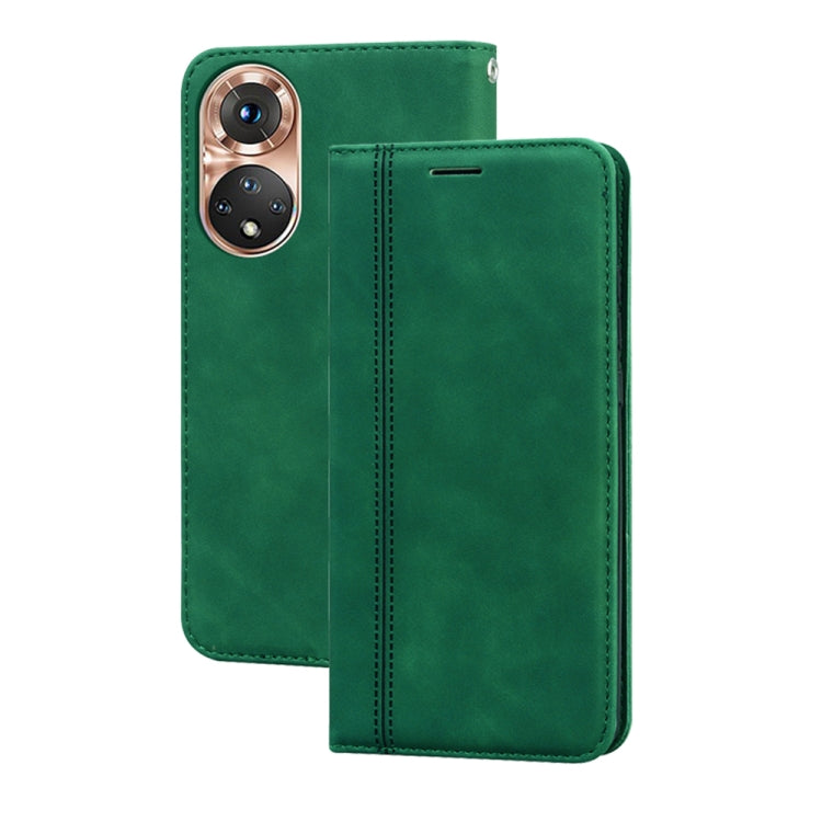 For Honor X7/Play 30 Plus Frosted Business Magnetic Horizontal Flip PU Phone Case