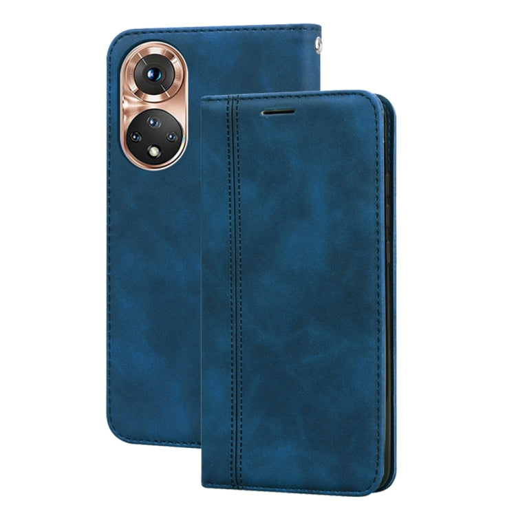 For Honor X7/Play 30 Plus Frosted Business Magnetic Horizontal Flip PU Phone Case