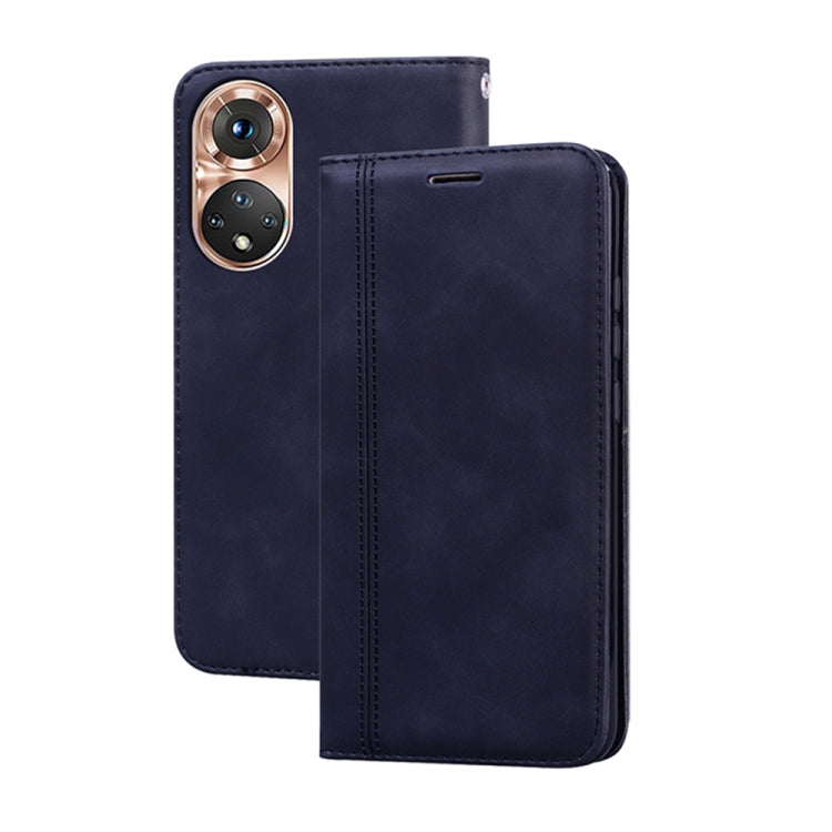 For Honor X7/Play 30 Plus Frosted Business Magnetic Horizontal Flip PU Phone Case