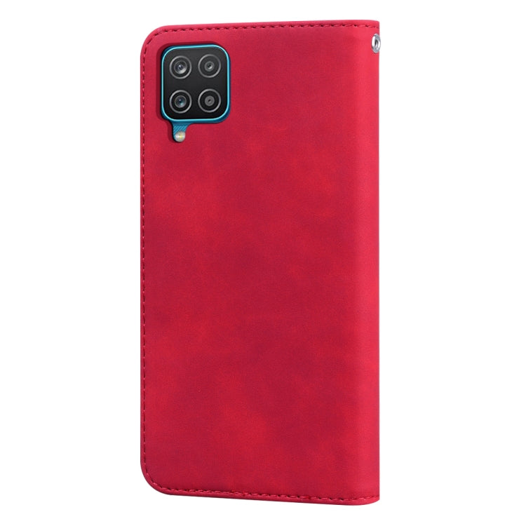 For Samsung Galaxy M53 Frosted Business Magnetic Horizontal Flip PU Phone Case
