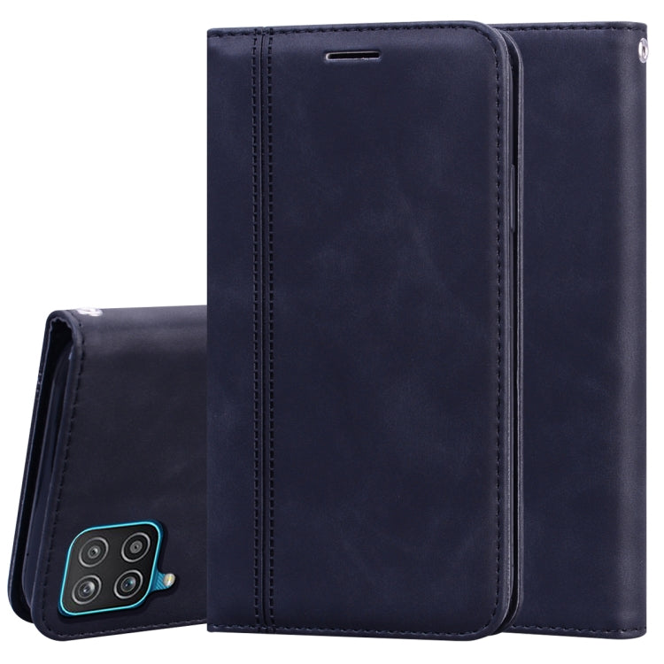 For Samsung Galaxy M53 Frosted Business Magnetic Horizontal Flip PU Phone Case