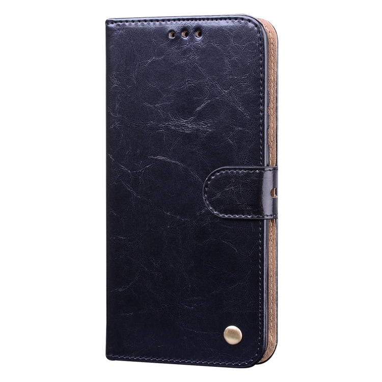 For iPhone 14 Pro Max Oil Wax Texture Leather Phone Case