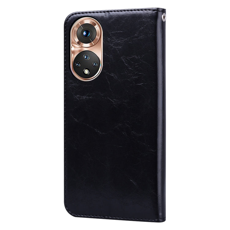 For Honor X7/Play 30 Plus Oil Wax Texture Leather Phone Case