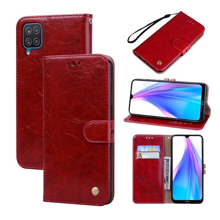 For Samsung Galaxy M53 Oil Wax Texture Leather Phone Case