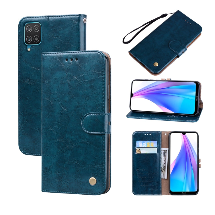 For Samsung Galaxy M53 Oil Wax Texture Leather Phone Case