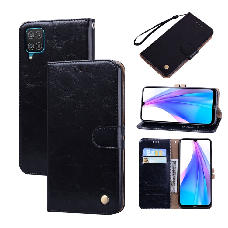For Samsung Galaxy M53 Oil Wax Texture Leather Phone Case
