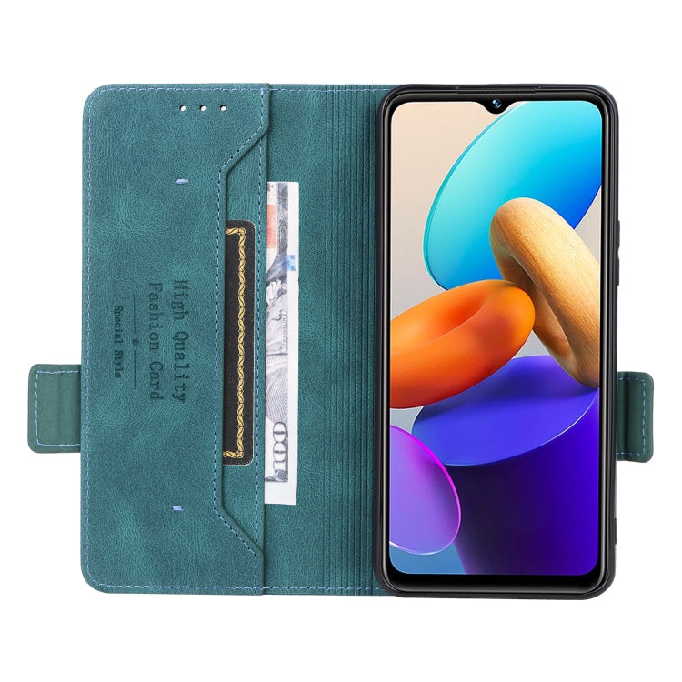 For vivo Y22s / Y35 Magnetic Clasp Leather Phone Case