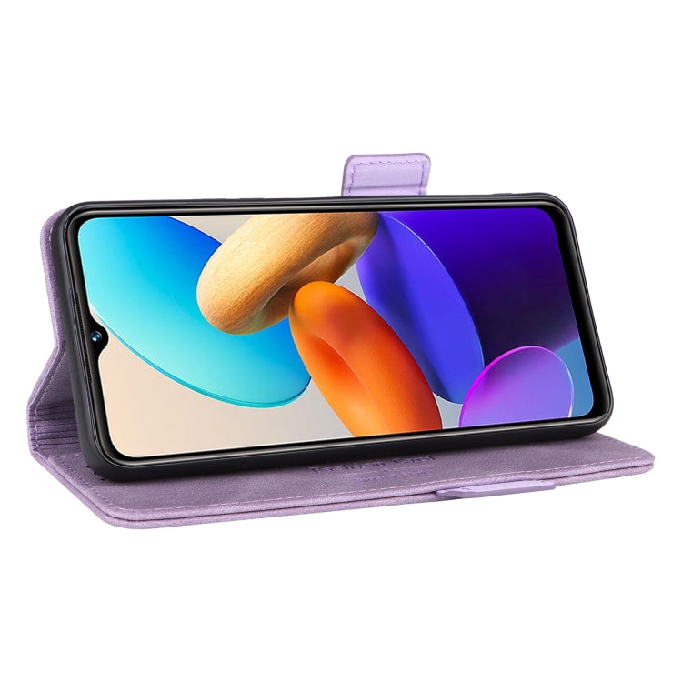 For vivo Y22s / Y35 Magnetic Clasp Leather Phone Case