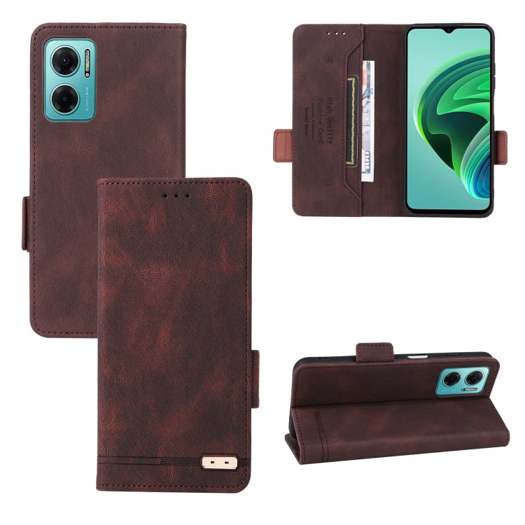 For Xiaomi Redmi 10 5G / Note 11E Magnetic Clasp Leather Phone Case