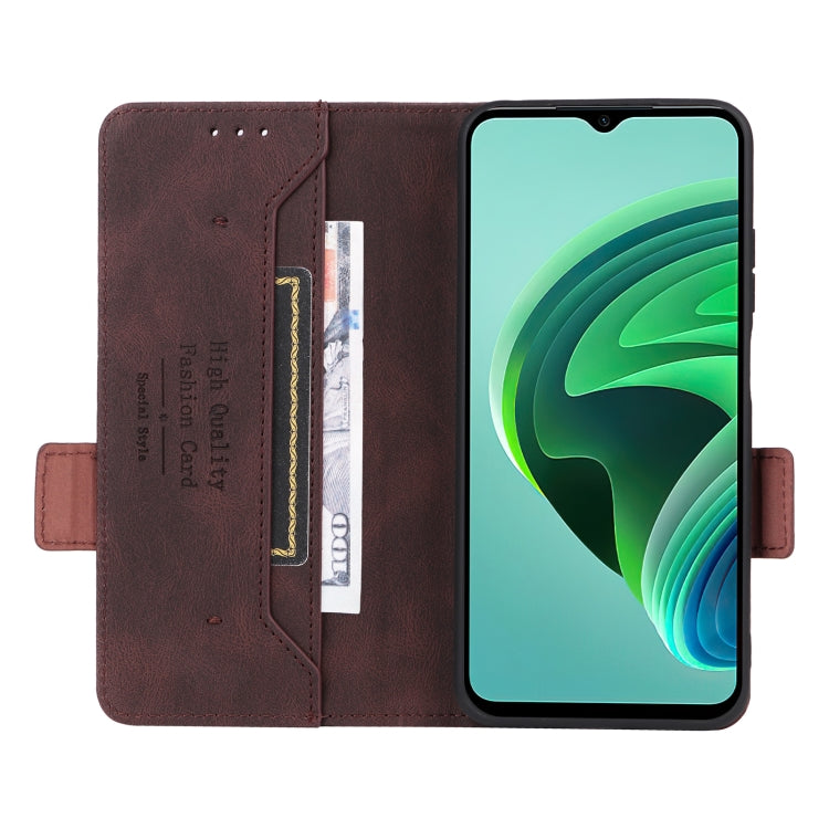 For Xiaomi Redmi 10 5G / Note 11E Magnetic Clasp Leather Phone Case