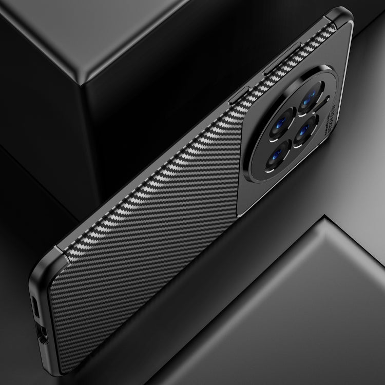 For Huawei Mate 50 Carbon Fiber Texture Fine Hole TPU Phone Case