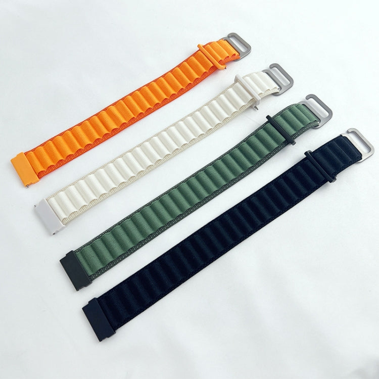 For Amazfit GTS4 Mini / Coros Pace 2 20mm Universal Nylon Loop Watch Band
