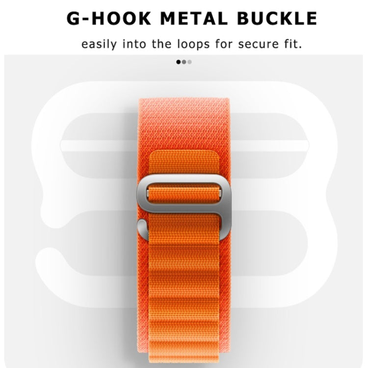 For Amazfit GTS4 Mini / Coros Pace 2 20mm Universal Nylon Loop Watch Band