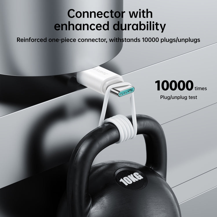 JOYROOM S-UC027A9 3A USB to USB-C/Type-C Fast Charging Data Cable, Length:1m
