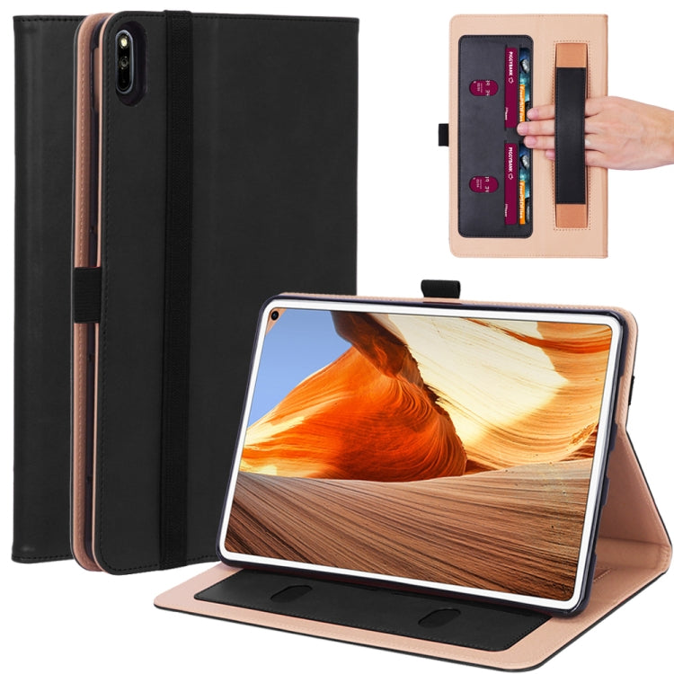 WY-2099 For Huawei MatePad Pro 10.8 inch 2019 Business Vintage Texture TPU Tablet PC Protective Cover with Bracket & Hand Support & Card Slots Function, without Sleep Function