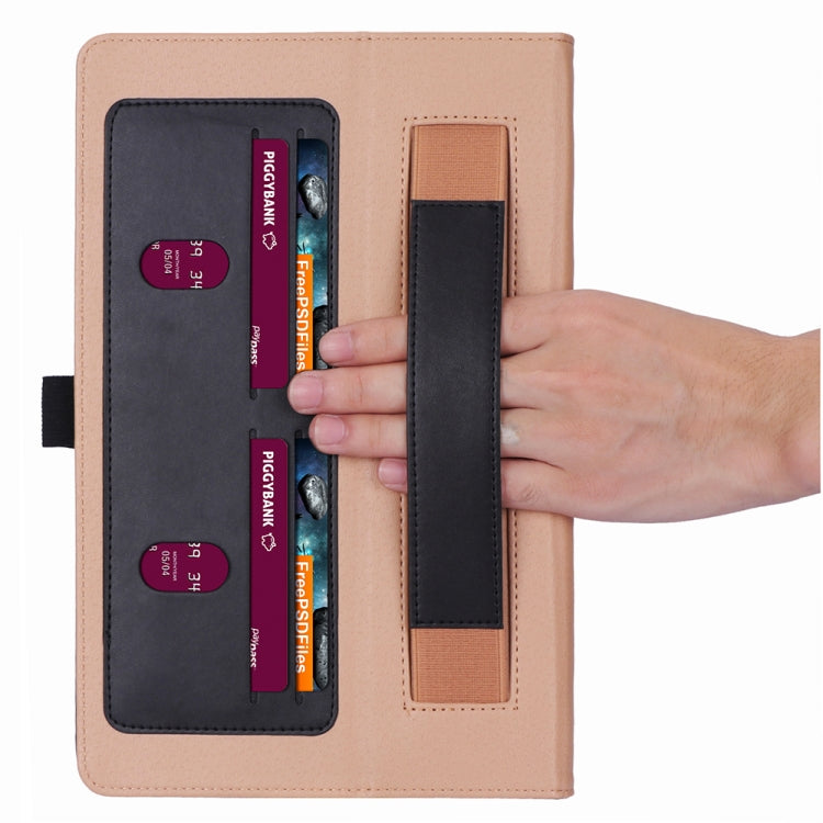 WY-2099 For Huawei MatePad Pro 10.8 inch 2019 Business Vintage Texture TPU Tablet PC Protective Cover with Bracket & Hand Support & Card Slots Function, without Sleep Function
