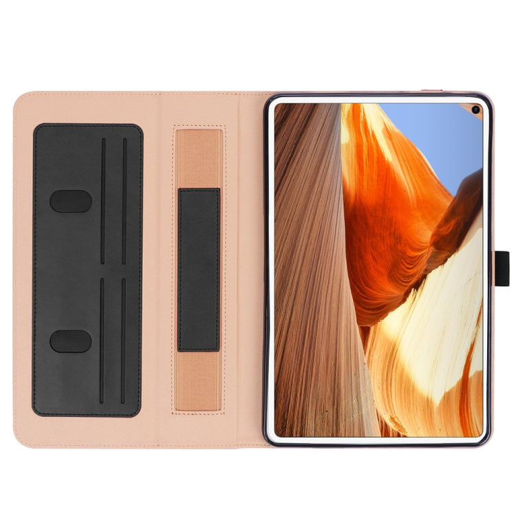 WY-2099 For Huawei MatePad Pro 10.8 inch 2019 Business Vintage Texture TPU Tablet PC Protective Cover with Bracket & Hand Support & Card Slots Function, without Sleep Function
