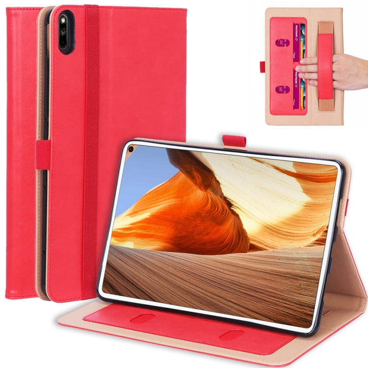 WY-2099 For Huawei MatePad Pro 10.8 inch 2019 Business Vintage Texture TPU Tablet PC Protective Cover with Bracket & Hand Support & Card Slots Function, without Sleep Function